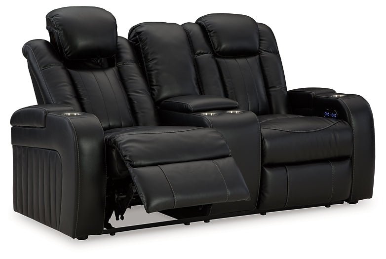 Caveman Den PWR REC Loveseat/CON/ADJ HDRST - Image 3