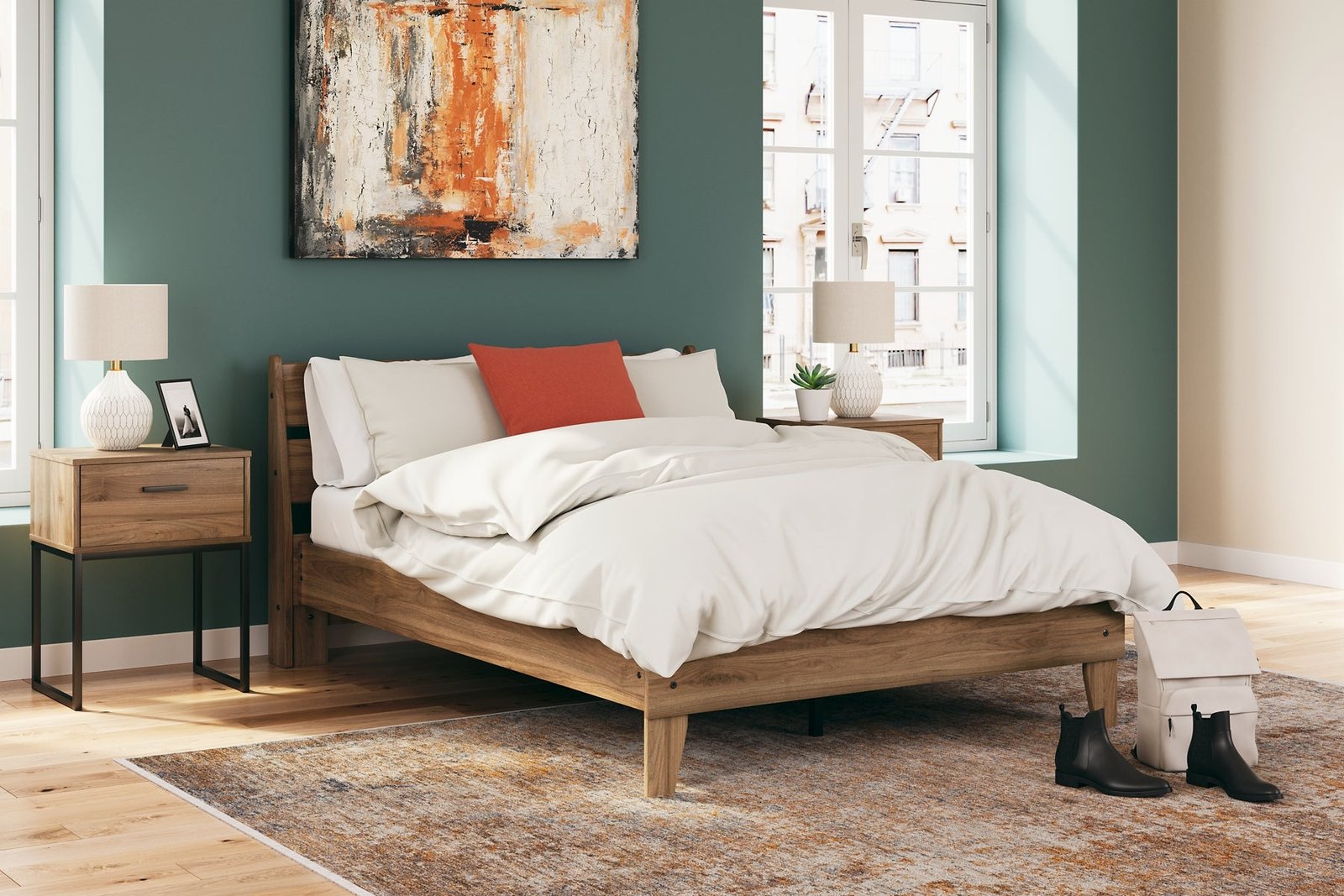 Ashley Express - Deanlow Platform Panel Bed - Image 9