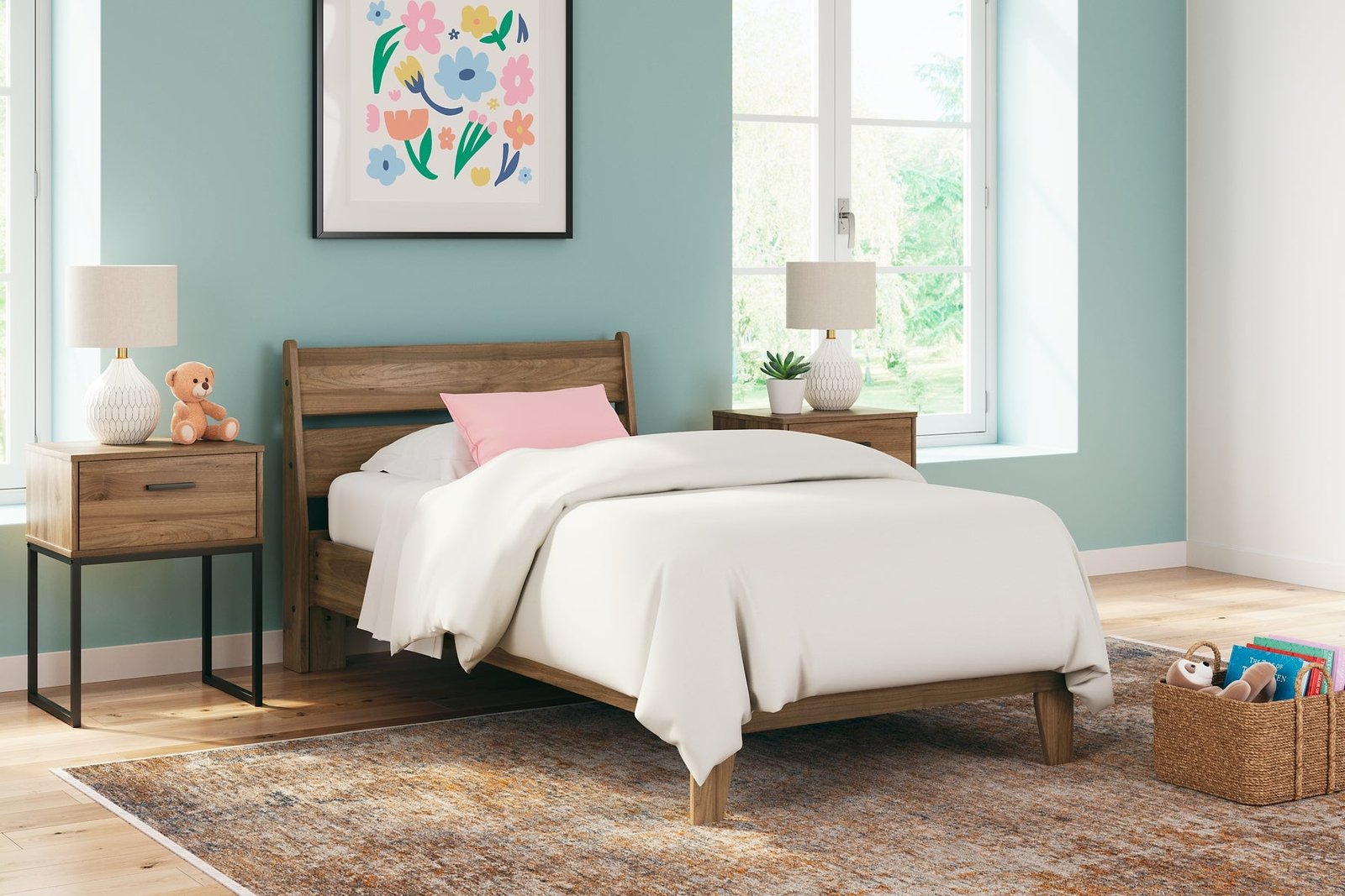 Ashley Express - Deanlow Platform Panel Bed - Image 2