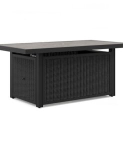 Alternative view of Beachcroft Rectangular Fire Pit Table
