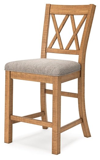 Ashley Express - Havonplane Upholstered Barstool (2/CN) - Image 4