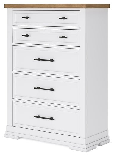 Ashbryn Five Drawer Chest - Image 3
