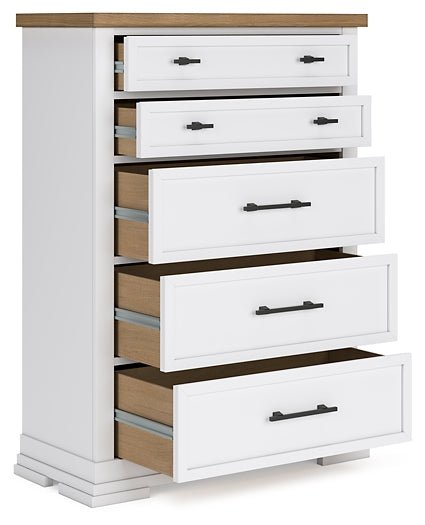 Ashbryn Five Drawer Chest - Image 4