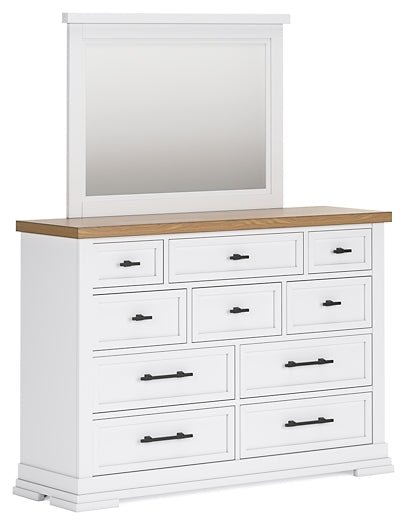 Ashbryn Dresser and Mirror - Image 2