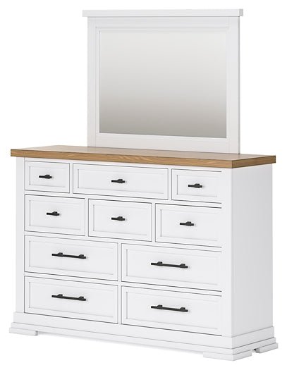 Ashbryn Dresser and Mirror - Image 4