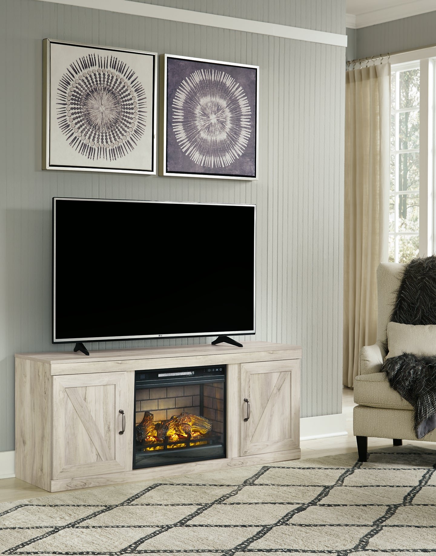 Ashley Express - Bellaby 4-Piece Entertainment Center with Electric Fireplace - Image 10