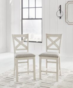 Alternative view of Ashley Express - Robbinsdale Upholstered Barstool (2/CN)