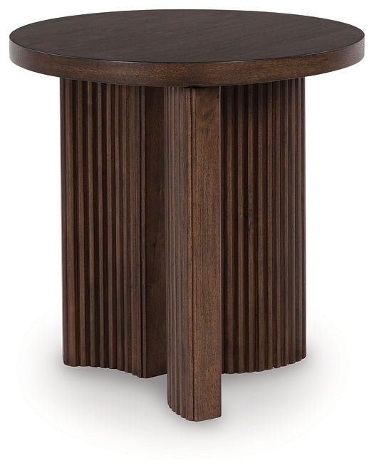 Ashley Express - Korestone Round End Table - Image 2