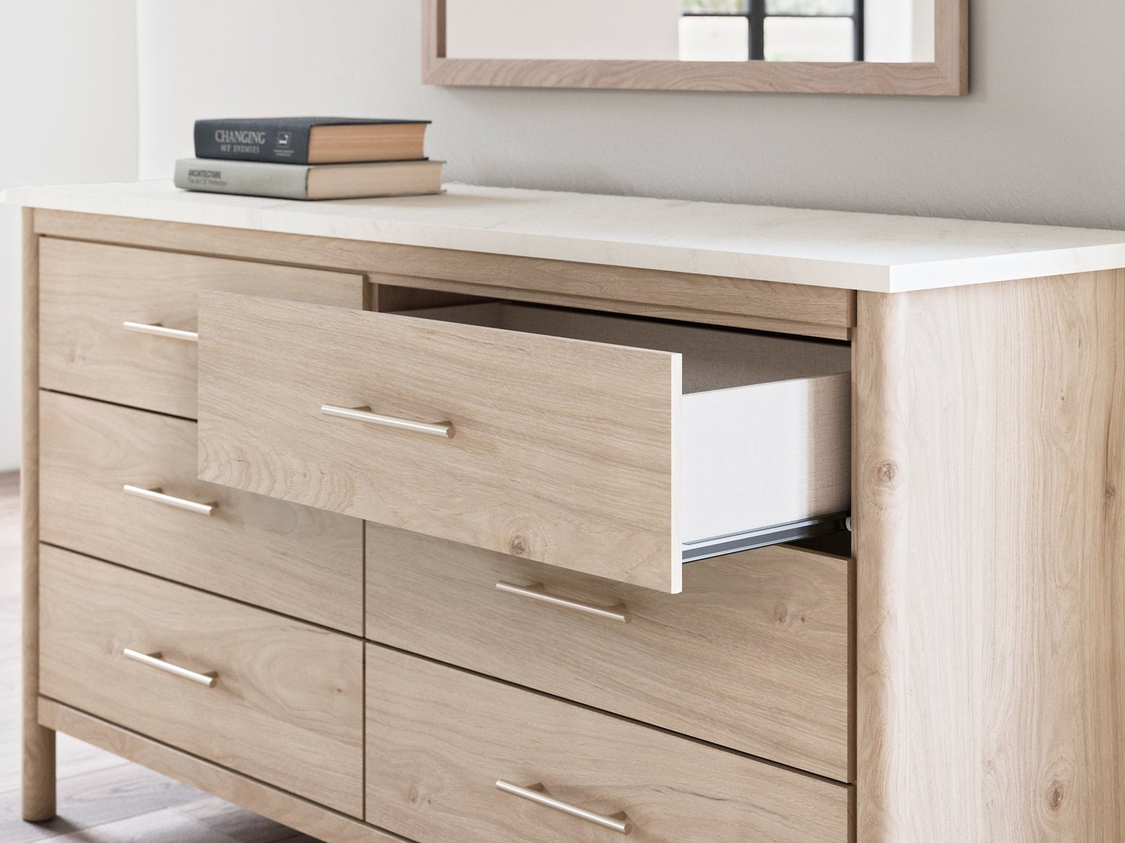 Cadmori Dresser and Mirror - Image 7