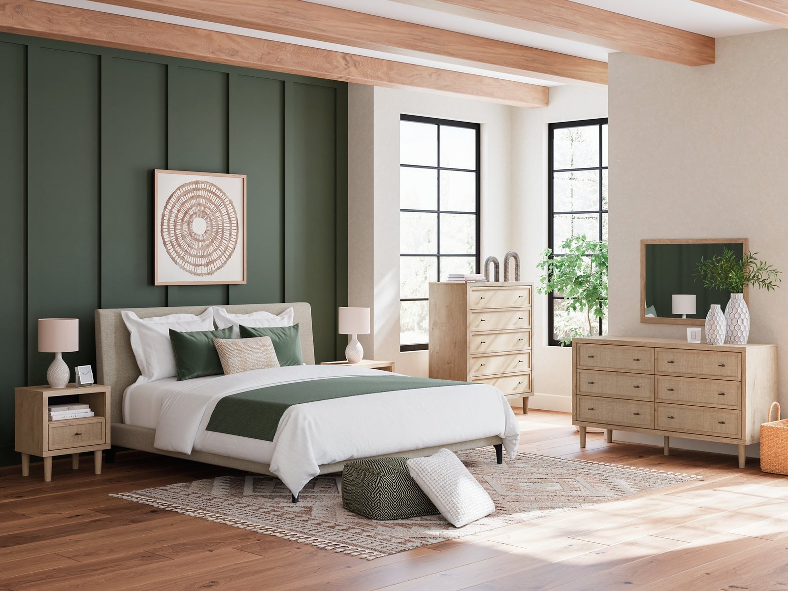 Cielden Dresser and Mirror - Image 9