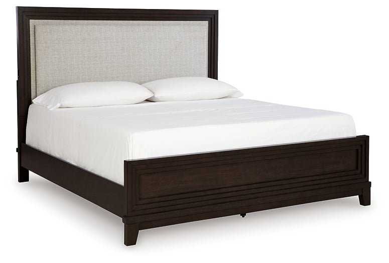 Neymorton California King Upholstered Panel Bed - Image 2