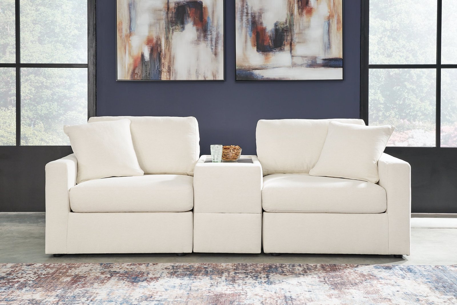 Modmax 3-Piece Sectional with Storage Console - Image 7