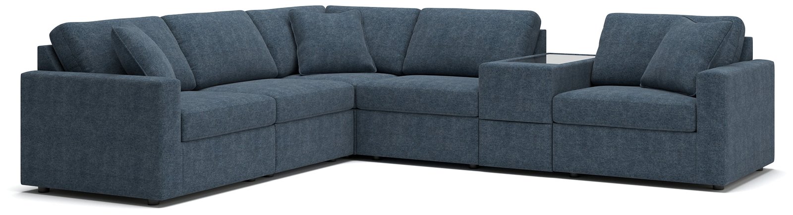 Modmax 6-Piece Sectional with Storage Console - Image 2