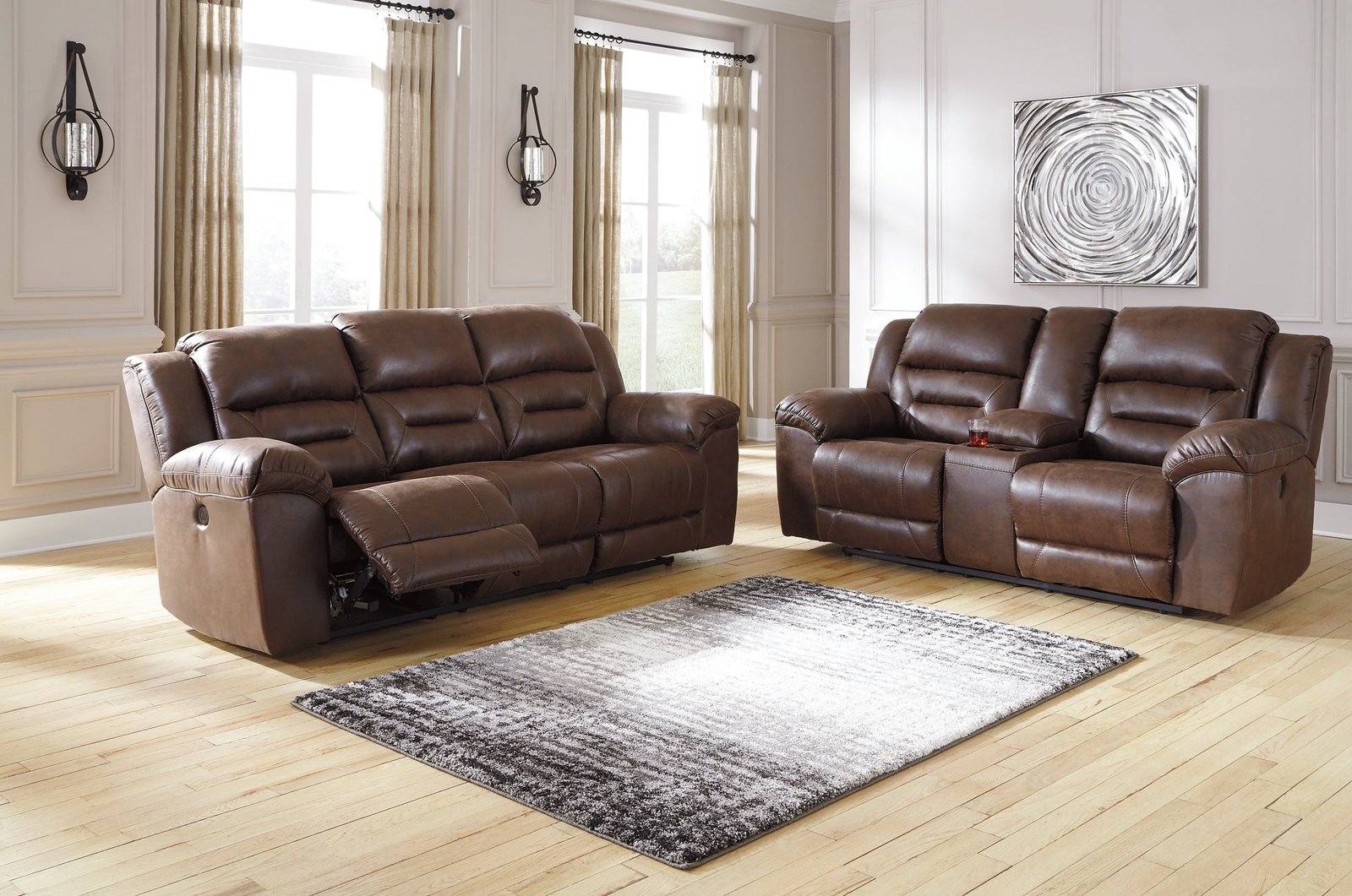 Stoneland DBL Rec Loveseat w/Console - Image 9