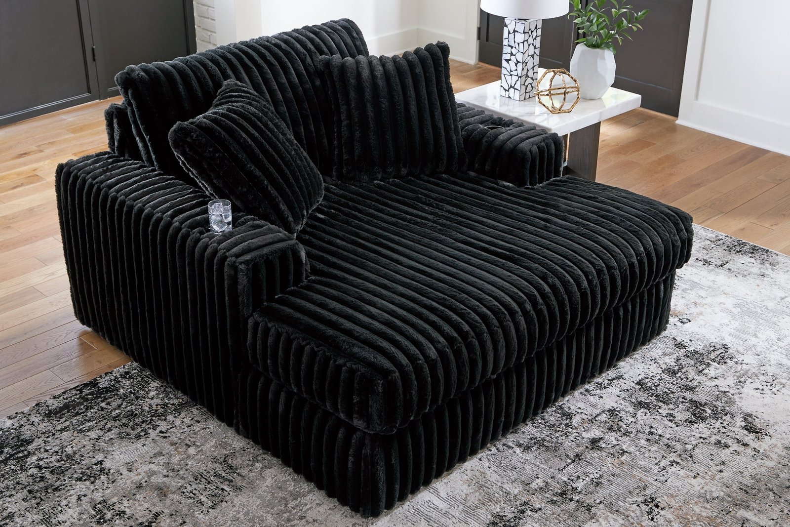 Midnight-Madness Oversized Chaise - Image 5