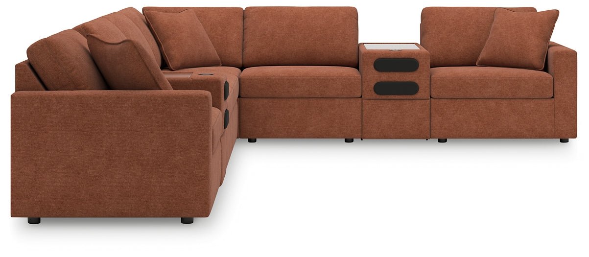 Modmax 8-Piece Sectional with Audio Consoles - Image 9