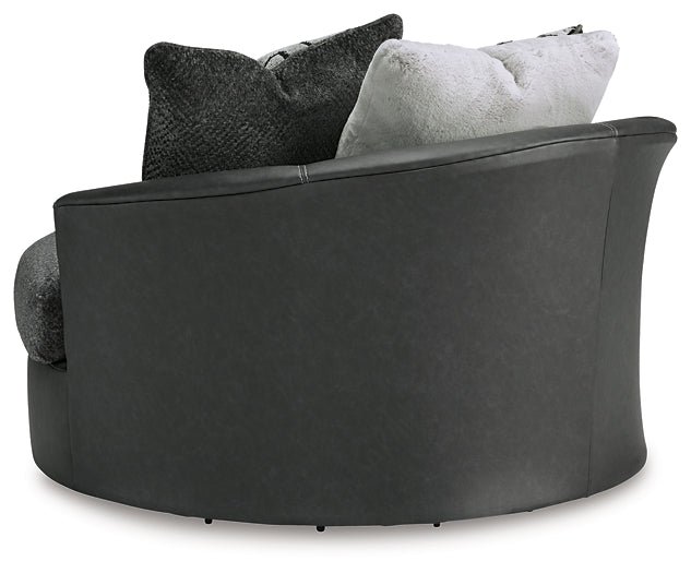 Brixley Pier Oversized Swivel Accent Chair - Image 4