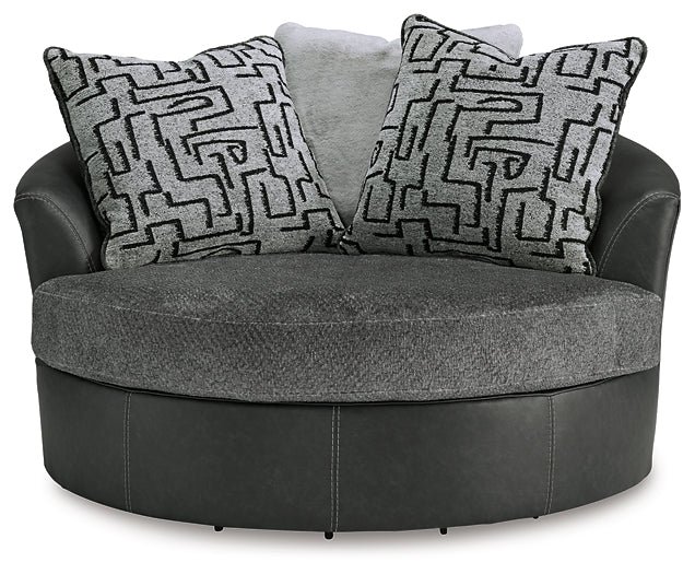 Brixley Pier Oversized Swivel Accent Chair - Image 3
