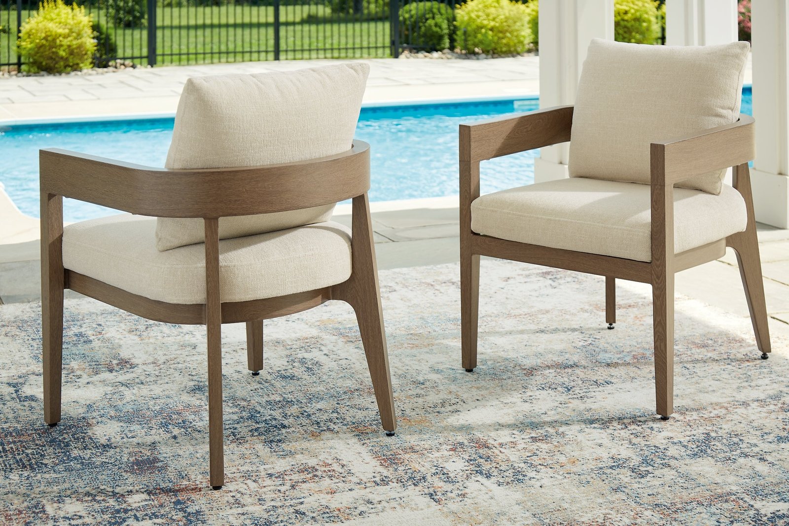 Serene Bay Arm Chair With Cushion (2/CN) - Image 3