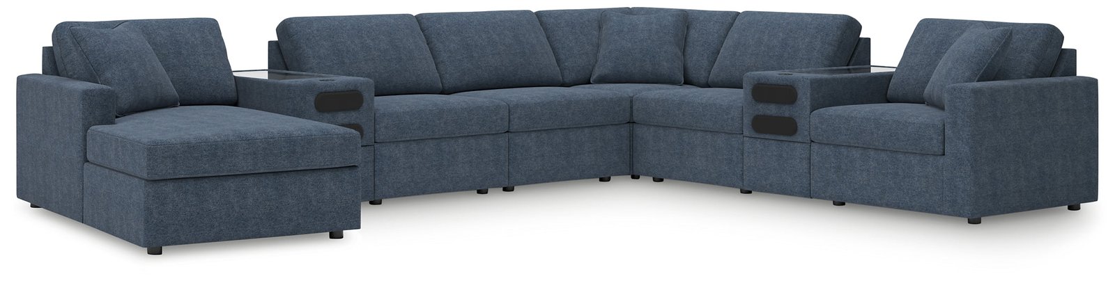 Modmax 8-PC Sectional with Chaise and Audio Consoles - Image 8