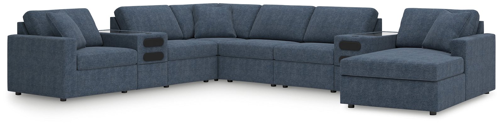 Modmax 8-PC Sectional with Chaise and Audio Consoles - Image 2