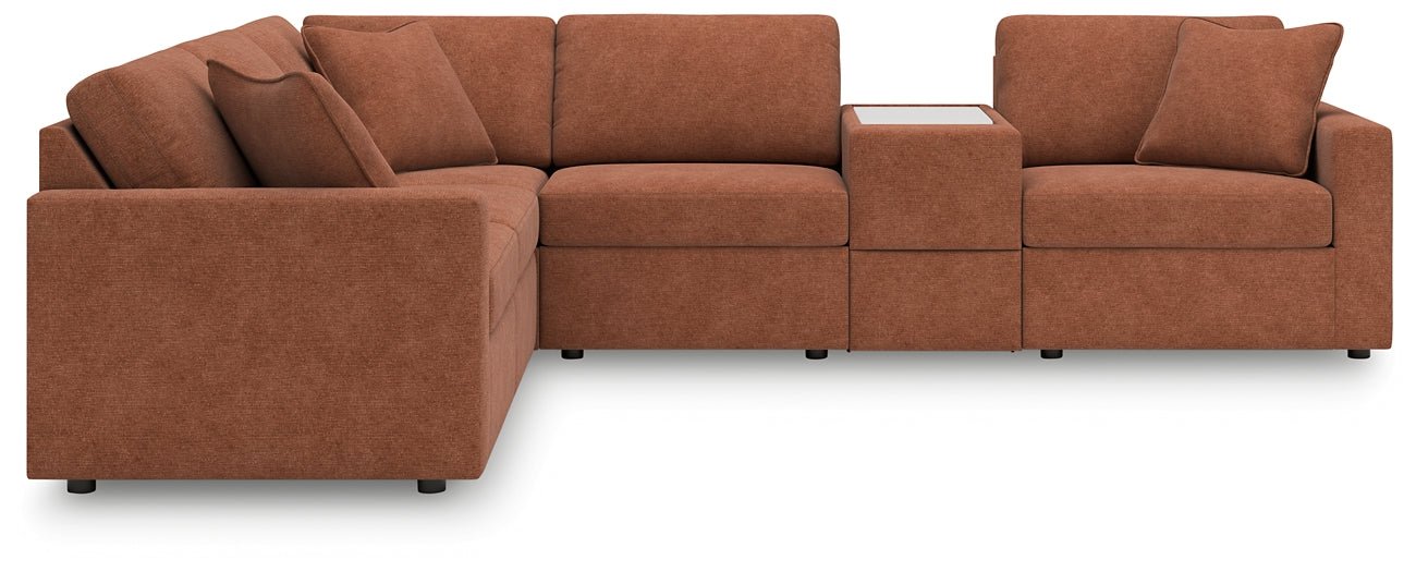 Modmax 6-Piece Sectional with Storage Console - Image 8