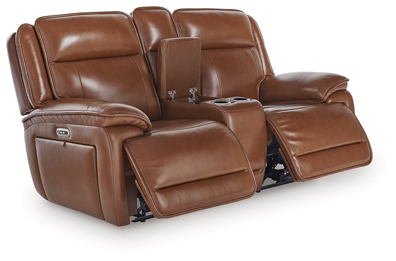 Healy Pier PWR REC Loveseat/CON/ADJ HDRST - Image 3