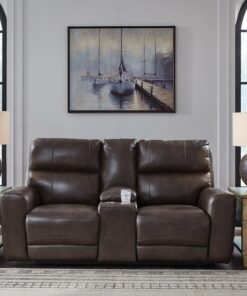 Crossplex PWR REC Loveseat/CON/ADJ HDRST
