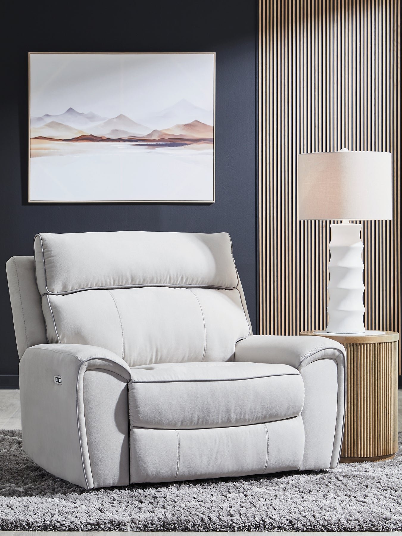 Social Pointe PWR Recliner/ADJ Headrest