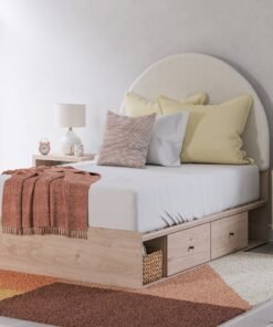 Arloster Full Upholstered Panel Bed with Storage