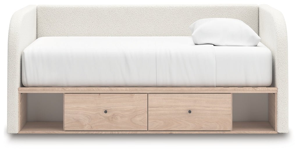 Arloster Twin Upholstered Day Bed with Storage - Image 6