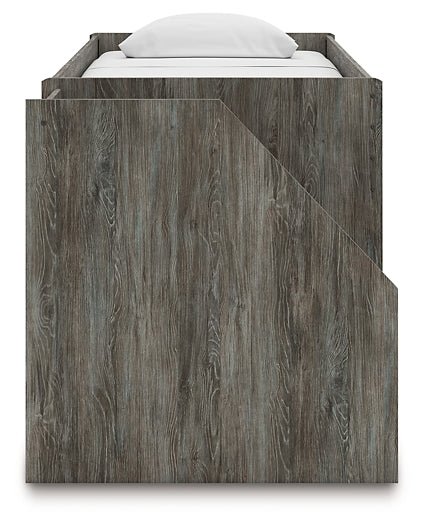 Frandern Twin Loft Bed with Drawer Storage - Image 7