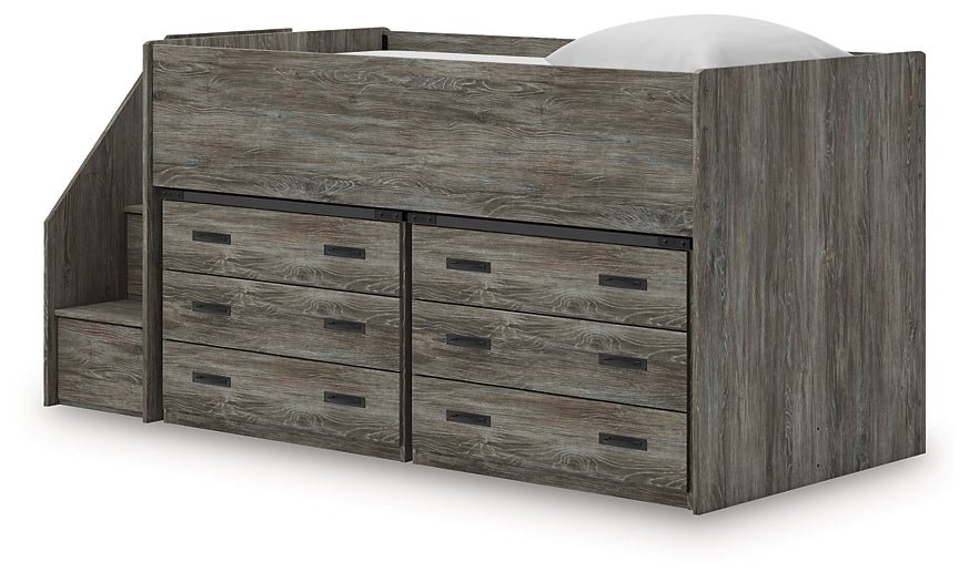 Frandern Twin Loft Bed with Drawer Storage - Image 3
