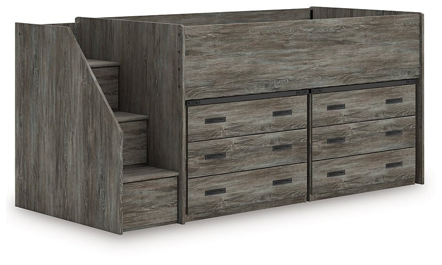 Frandern Twin Loft Bed with Drawer Storage - Image 4