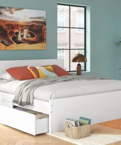 Ashley Express - Onita King Panel Platform Bed with 2 Side Storage