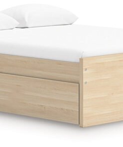 Ashley Express - Onita Queen Platform Bed with 1 Side Storage