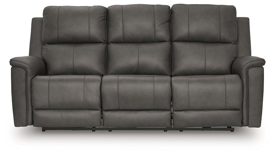 Bleckley PWR REC Sofa with ADJ Headrest - Image 3
