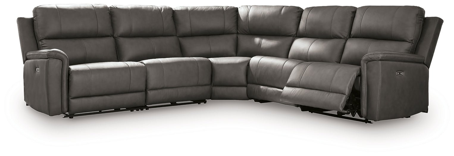 Bleckley 5-Piece Power Reclining Sectional - Image 2
