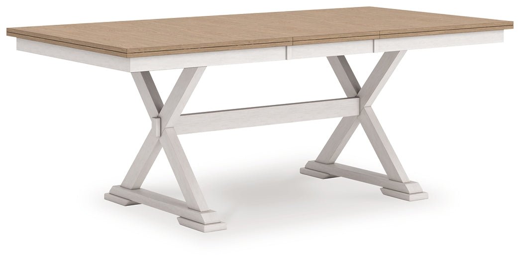 Purlaney RECT DRM Butterfly EXT Table - Image 2