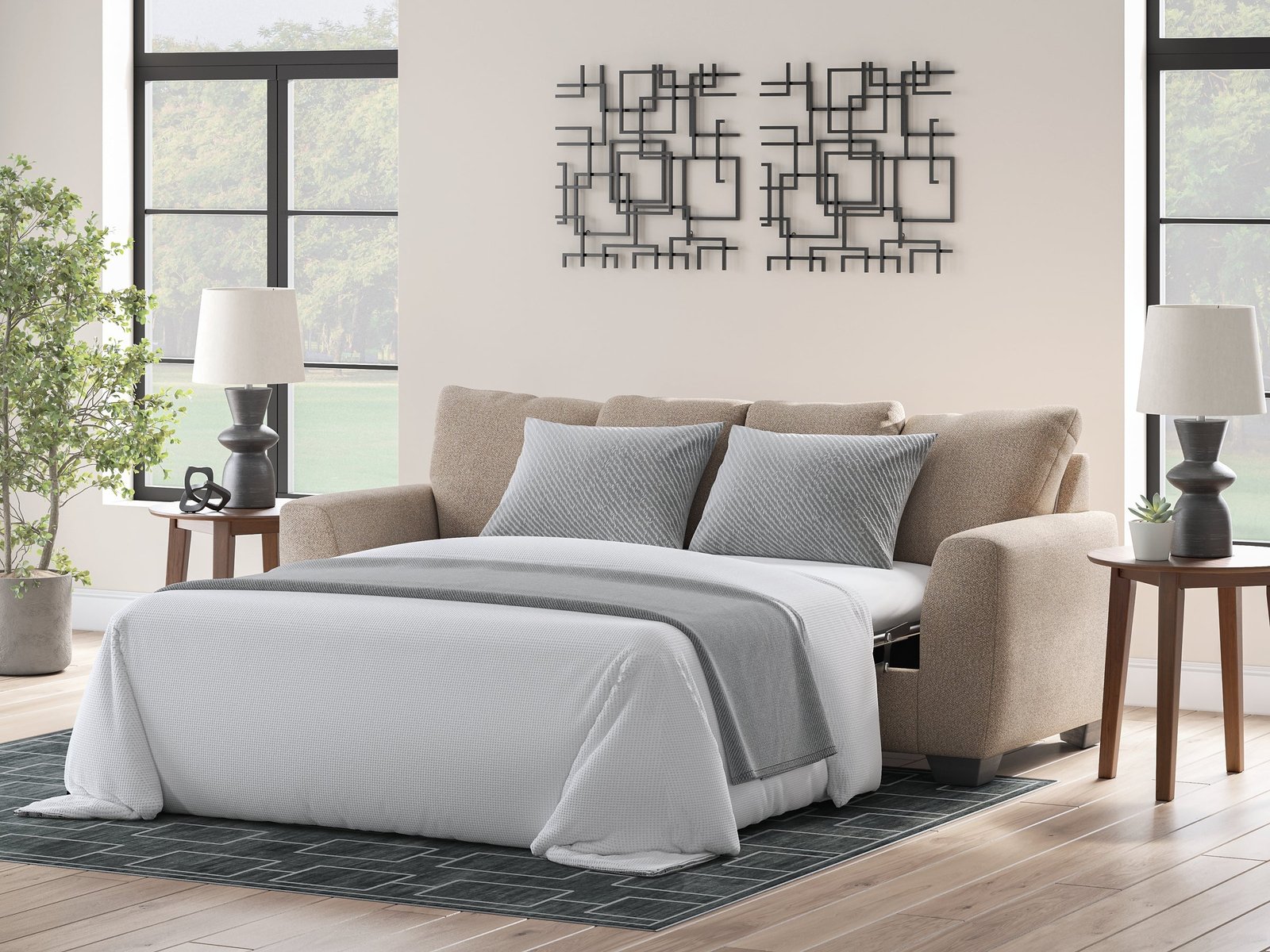 Triston-Peaks Queen Sofa Sleeper - Image 2