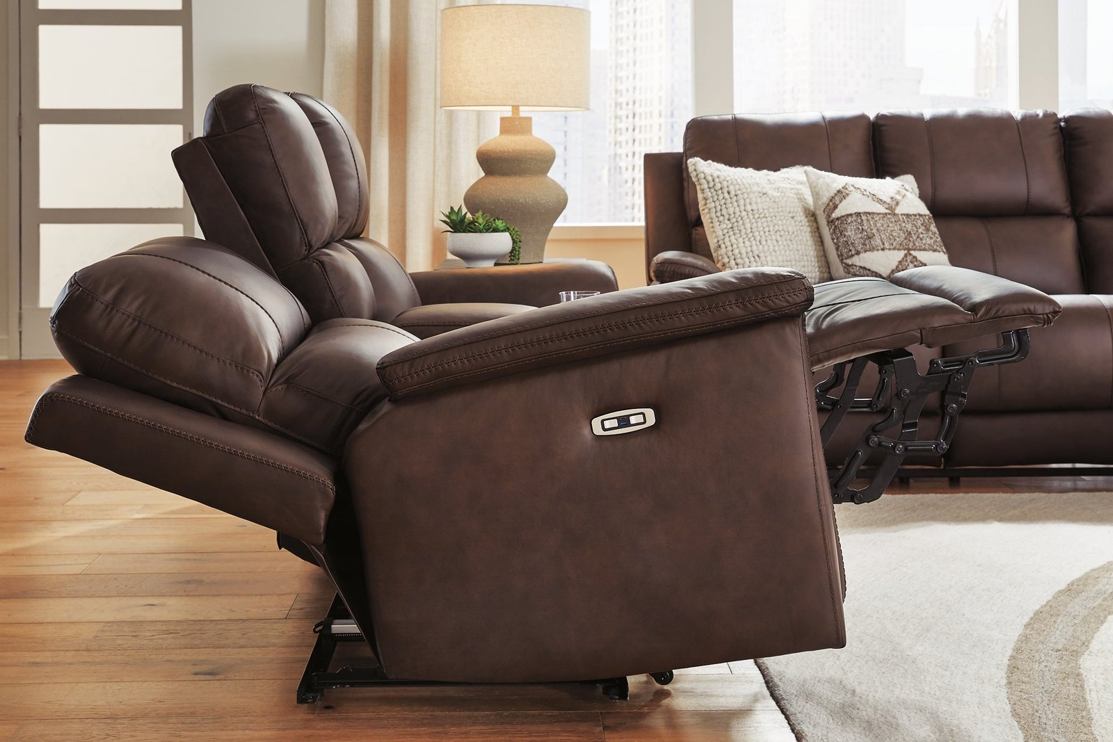 Bleckley PWR REC Sofa with ADJ Headrest - Image 6