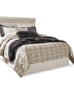 Alternative view of Bellaby  Panel Headboard Bed With Mirrored Dresser