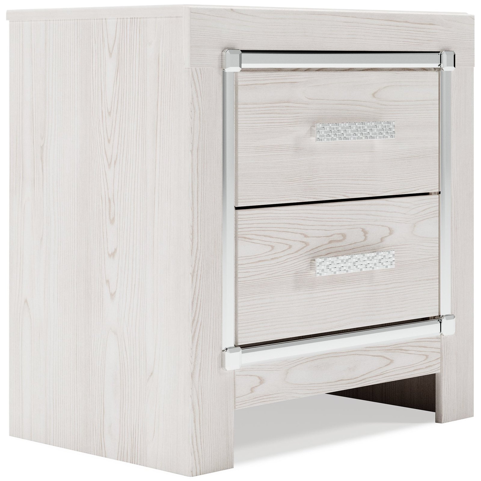 Altyra King Panel Headboard Bed with Mirrored Dresser, Chest and Nightstand - Image 5