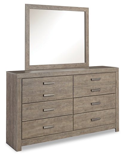 Culverbach Queen Panel Bed with Mirrored Dresser, Chest and Nightstand - Image 3