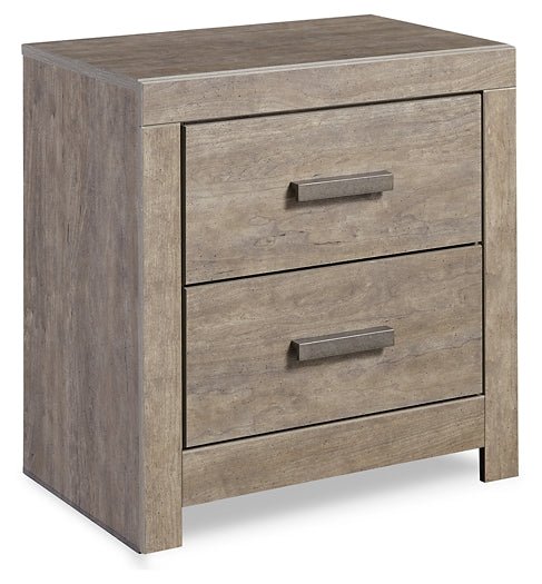 Culverbach Queen Panel Bed with Mirrored Dresser, Chest and Nightstand - Image 8