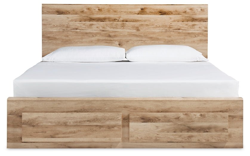 Hyanna King Panel Storage Bed with Mirrored Dresser, Chest and Nightstand - Image 6