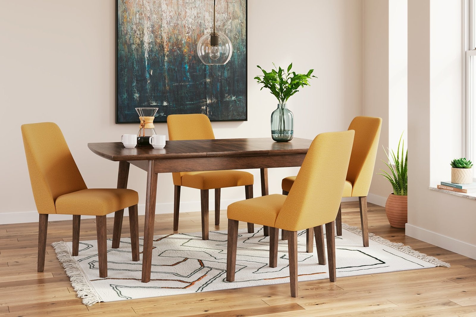 Ashley Express - Lyncott Dining Table and 4 Chairs - Image 3