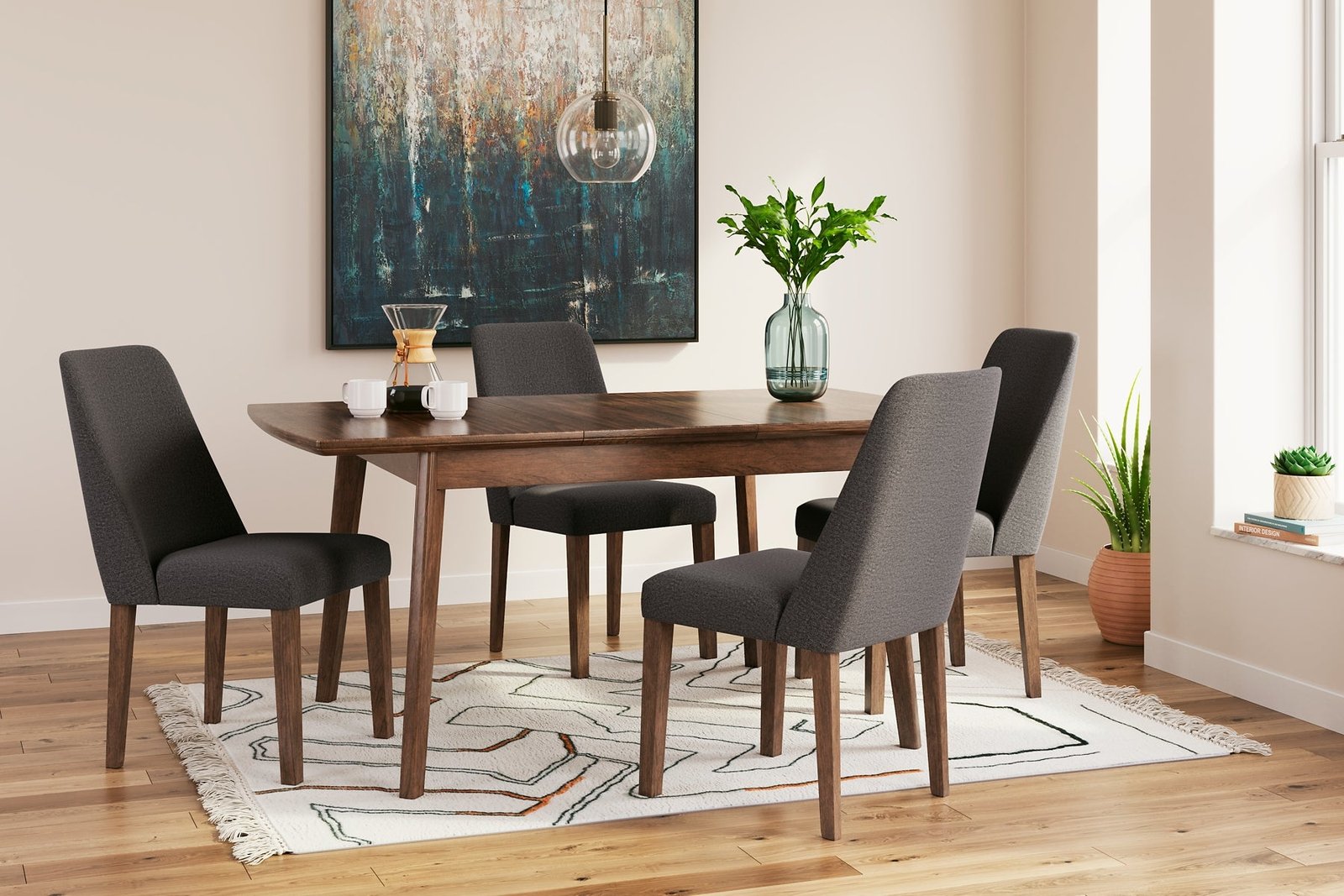 Ashley Express - Lyncott Dining Table and 4 Chairs - Image 2