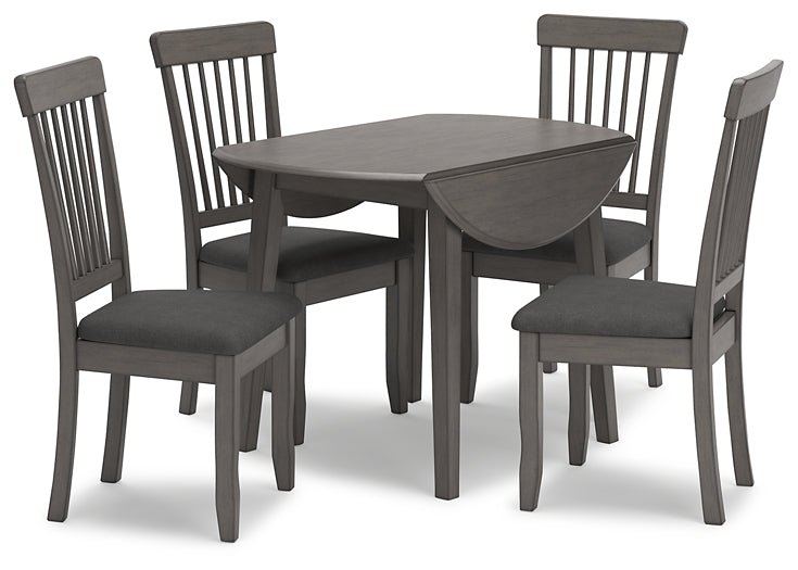 Ashley Express - Shullden Dining Table and 4 Chairs - Image 3