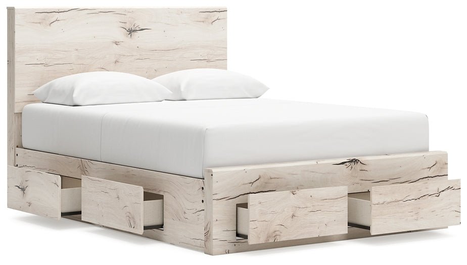 Lawroy Queen Panel Storage Bed with Mirrored Dresser and Nightstand - Image 10